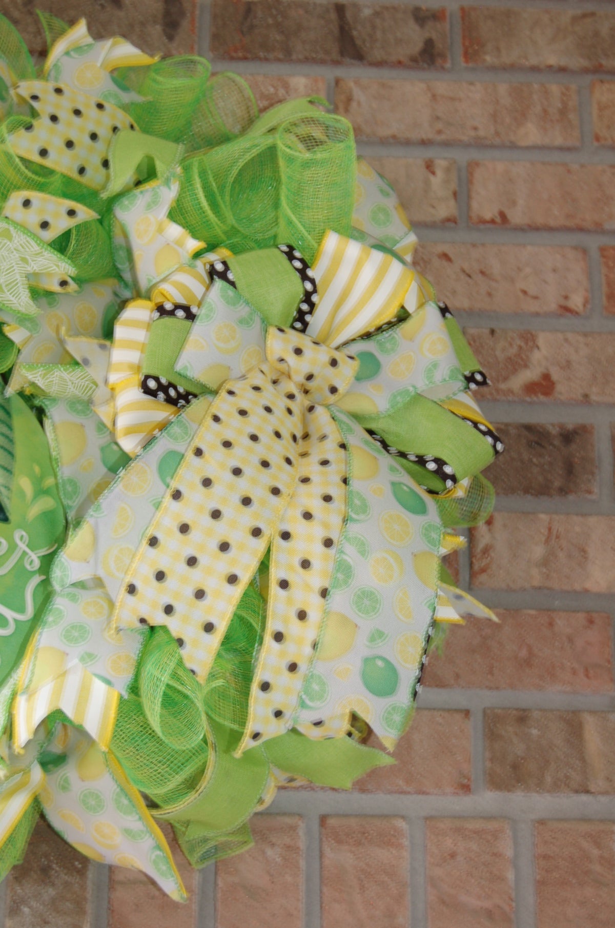 When Life Gives You Limes Just Add Tequila Wreath | Summer Margarita Door Wreath | Lime Front Door Decor | Fiesta Farmhouse Wreath