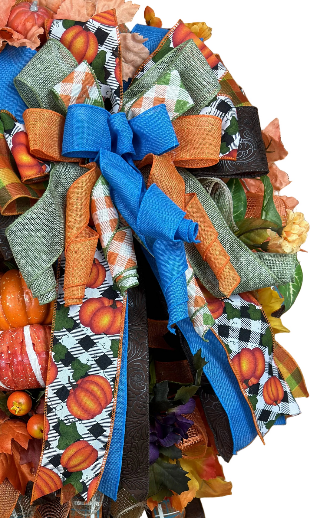 Thanksgiving Turkey Wreath | Fall Front Door Decor