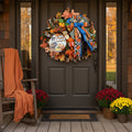 Thanksgiving Turkey Wreath | Fall Front Door Decor