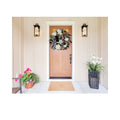 Black & Champagne Dahlia Wreath| Elegant Glam Front Door Decor